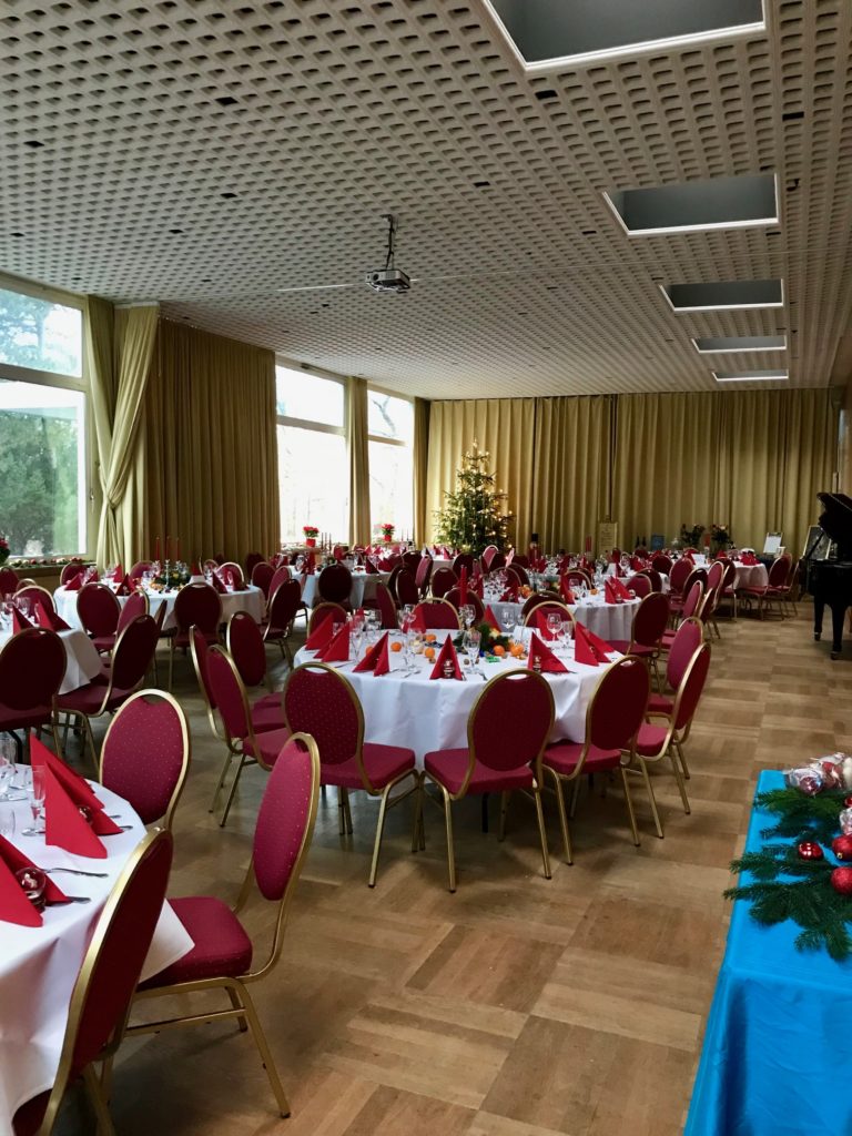 Weihnachtsfeier 2017 Festsaal
